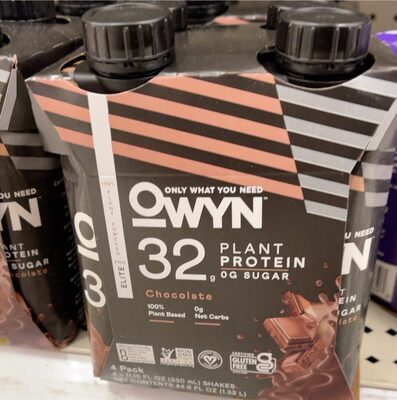 32g Plant Protein 0g Sugar Chocolate